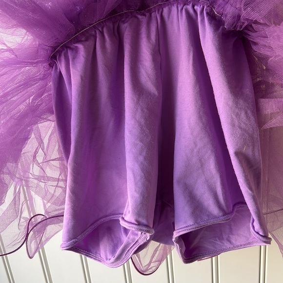 WEISSMAN Orchid Purple Dance Costume Size MC 10/12 - Picture 3 of 9